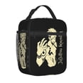 thumbnail image 2 of Jujutsu Anime Kaise Lunch Bag Lunch Tote Bag Portable Lunch Box Lunch Box for Work Office, Picnic, Travel, Camping, 2 of 8