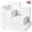 12pcs 4 Size White, variant on Joyfy 12 Pcs White Kraft Cardboard Boxes Gift Wrap for Christmas Holiday, Festive Xmas Wrapping Shirt and Lingerie Cupcake DIY Boxes