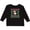 AB-Black, variant on Inktastic Merry Christmas Sloth and Llama Ugly Sweater Style Boys or Girls Long Sleeve Toddler T-Shirt