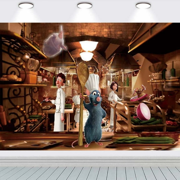 Ratatouille school Taspestry Wall Decor Background Backdrop Party Supplies Banner Poster Decor Decorations