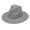 Grey, variant on Sun Hats for Men Wide Brim Panama Hat Beach Hat Straw Hats for Men Sun Protection Foldable Men Fedora Hats UPF50