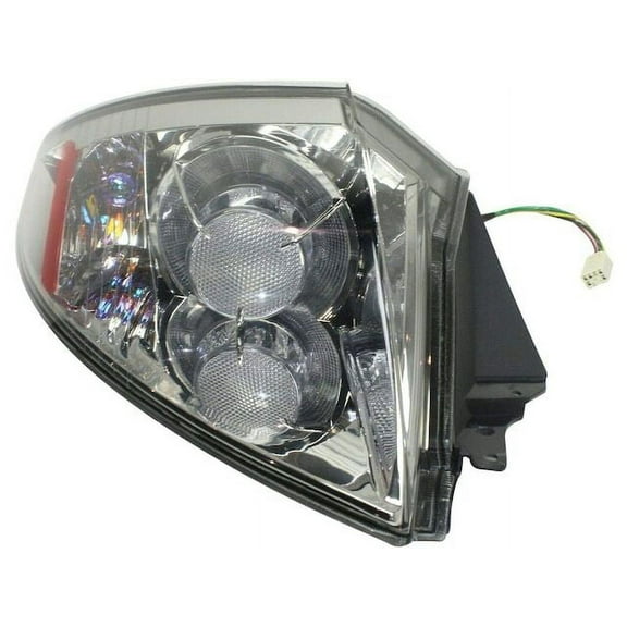 Right Passenger Side Tail Light Assembly - Compatible with 2006 - 2012 Mitsubishi Eclipse 2007 2008 2009 2010 2011