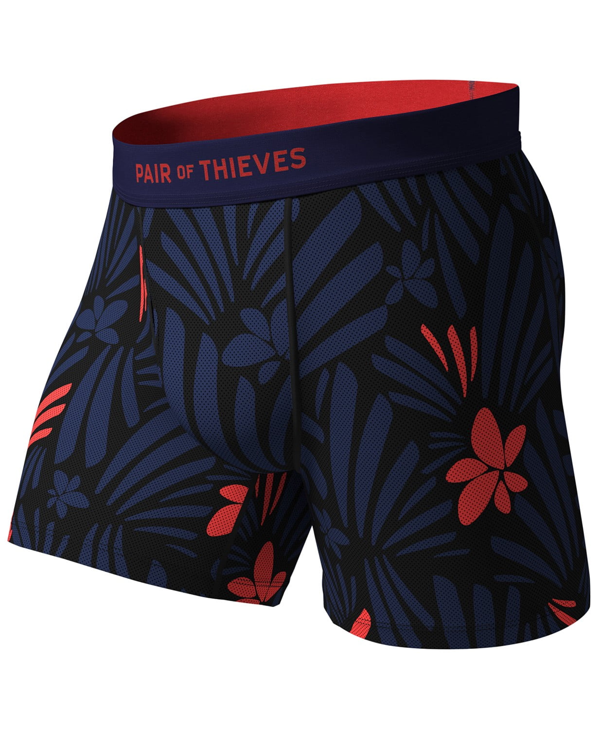Pair of Thieves Mens Boxer Briefs Black Launch Printed Single XL