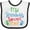 White and Black, variant on Inktastic My Grandaddy Loves Me Boys or Girls Baby Bib