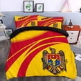 thumbnail image 2 of Moldova Escudo de Armas Juego de Cama Cricketw Rlt13, 2 of 5