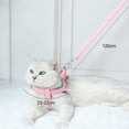 thumbnail image 2 of Harnais et Laisse pour Chat, Collier Réglable avec Laisse pour Chat, 2 of 10