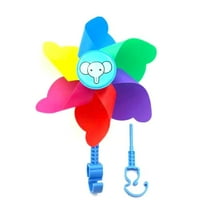 MLINS Colorful Plastic Pinwheel Wind Wheel Wind-driven Toy for