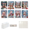 thumbnail image 2 of XWSHYW Decoraciones Navideñas Monedero de Madera con Forma de Tarjeta Original, 8 Piezas, Monedero de Madera, Colgante, Monedero Navideño, Decoración Del Hogar, 2 of 6