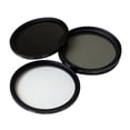 thumbnail image 3 of Focus Pro Series 3-Piece 49mm Lens Filter Kit (UV/CPL/ND8), 3 of 3