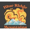 thumbnail image 2 of Adventure Society Blue Ridge Mountains Charcoal Men's Crew Neck Short Sleeve Tee-Medium, 2 of 2