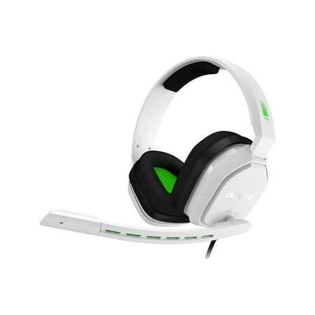 Astro Gaming - A10 Wired Stereo Over-the-Ear Gaming Headset for Xbox Series X|S, Xbox One with Flip-to-mute Mic - White/Green