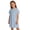 Sky Blue, variant on CCRFTGI Linen Summer Dress for Child Girls Size 7 Casual Short Sleeve 2026 A Line Skater Dress Loose Fit Holiday Girls Clothes Fashion Dresses Navy 3-4 Years