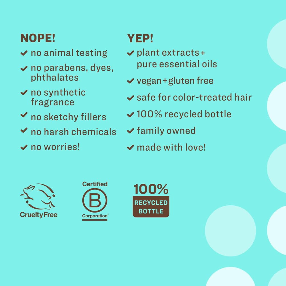 Everyone Hair Care Conditioner - Coconut & Lemon Mighty, 12 fl oz Bottle, Wash & Leave In Hydrating Conditioner, Deep Moisturizing, Sulfate Free & Paraben Free