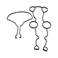 thumbnail image 3 of DNJ LGS1183 Lower Gasket Set Fits Cars & Trucks 03-10 Dodge Viper Ram 1500 8.3L-8.4L V10 OHV Naturally Aspirated, 3 of 4