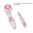 thumbnail image 4 of Electric Spa Massage Brush,Shower Facial & Body Cleansing Brush Kit with Long Handle and 4 Attachments, 4 of 7