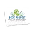 thumbnail image 1 of Inkdotpot 30 Books For Baby Shower Request Cards Bring A Book Instead Of A Card Dinosaur Jungle Animals Baby Shower Invitations Inserts Games, 1 of 6