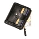 thumbnail image 4 of Cartera con cremallera para hombre Bolso con soporte para múltiples tarjetas Cartera de moda Monedero Negro, 4 of 8