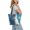 thumbnail image 2 of Sikiie Clear Sky Blue Cat Shoulder Bag Casual Hobo Crossbody Tote Bag for Women and Men Large Purse Messenger Bag Travel Work, 2 of 6