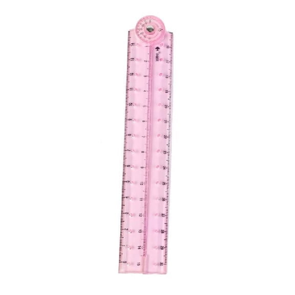 Folding Ruler Math Drawing Ruler Straight Ruler Measuring length 0-30cm/0-12Inch