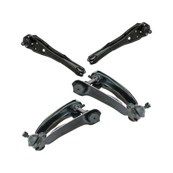 Control Arm and Ball Joint Assembly Set 4 Piece - Compatible with 1968 - 1973 Ford Mustang 1969 1970 1971 1972