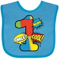 thumbnail image 3 of Inktastic 1st Birthday Superhero Boys or Girls Baby Bib, 3 of 4