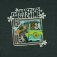 thumbnail image 2 of Scooby Doo Boys' T-Shirt The Mystery Machine Psychedelic Designed Kids Tee, 2 of 5