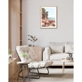 thumbnail image 2 of Lienzo de pared Hesendot Positano Beach, 30 x 40 cm, marco de roble, 2 of 7