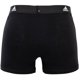 thumbnail image 3 of adidas Calzoncillos para hombre, pack de 6 - Trunks, Active Flex Cotton, Logo, Solid Colour Negro L (Large), 3 of 3