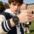 thumbnail image 1 of Reloj Deportivo Digital con Función Luminosa Nocturna, Sumergible 50m, Cronómetro, Alarma, Correa de Silicona, Uso Casual al Aire Libre para Hombres, Mujeres, Jóvenes y Estudiantes, 1 of 9