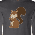 thumbnail image 4 of Inktastic Squirrel Long Sleeve T-Shirt, 4 of 5
