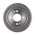 thumbnail image 3 of TRQ Rear Brake Drum Left LH & Right RH Pair Set of 2 for Honda Accord Civic FIT BRA75090, 3 of 4