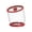 Red, variant on ANXPTIME Plastic Rice Container With Tight Seal To Prevent Moisture
