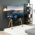 thumbnail image 5 of VIVO Rolling Easel Studio TV Floor Stand with Shelf, Fits 49" to 75" Screens, 5 of 8