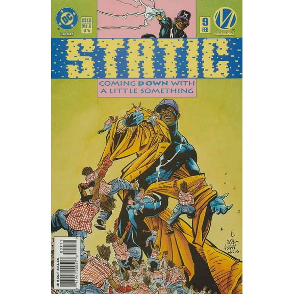 Static #9 VF ; DC Comic Book