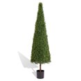 thumbnail image 5 of Noble House 6FT Artificial Conical Cedar Topiary Tree, Tall Faux Evergreen Shrub in Pot for Outdoor & Porch Décor, Green, 5 of 10
