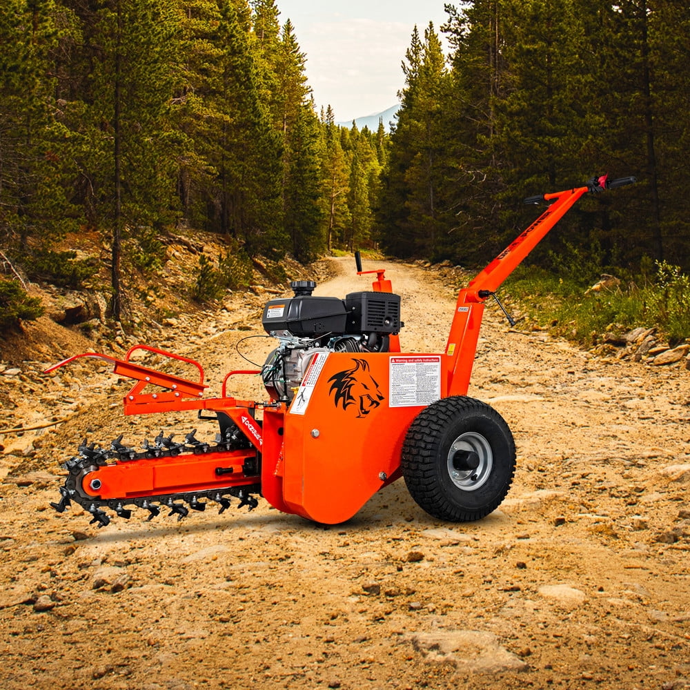 DK2 Power 18 in. 7HP Gas Powered Self-Propelled Trencher, Kohler CH270 Engine, 4000 RPM