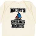 thumbnail image 4 of Inktastic Daddy Sailing Buddy Sailboat Boys or Girls Long Sleeve Baby Bodysuit, 4 of 5
