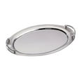 thumbnail image 1 of Leeber 73028 Plateau Ovale en Acier Inoxydable avec Poignées&44; 22 x 13 Po., 1 of 2