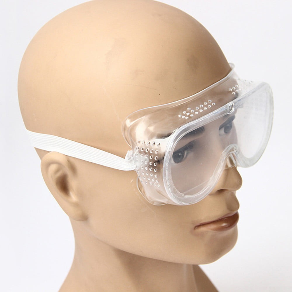 Fully Sealed Safety Goggles Glasses Eye Protection Work Lab Outdoor Anti-fog CN 