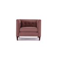 thumbnail image 3 of Jack Tufted Tuxedo Accent Arm Chair Ash Rose, 3 of 10