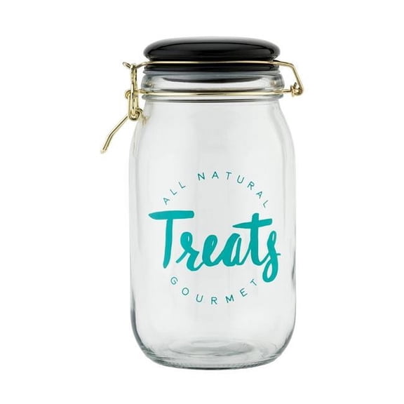 10 Strawberry Street 7CN577 50 oz Bandit Glass Canister