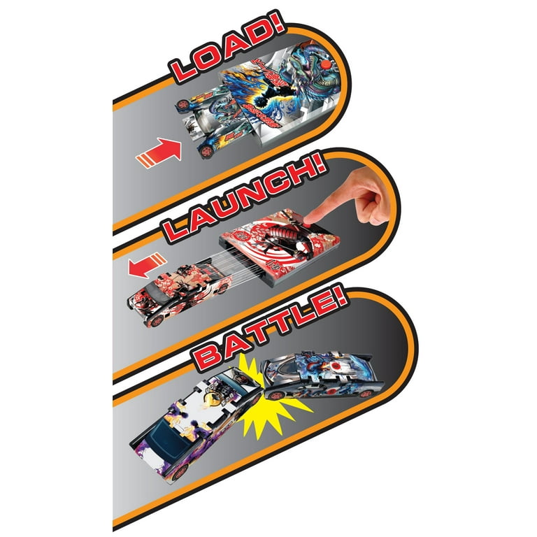 Circuit Samurai Transforming Toy Race Car – Battery-Free Launch