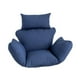 thumbnail image 3 of Cojín de repuesto para silla giratoria con reposacabezas para ocio Azul oscuro, 3 of 9