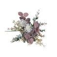 thumbnail image 5 of Home Decor Collection Multicolor Faux Floral Arrangement in Ceramic Vase, 13.8 in H x 8 in W x 8 in D, 5 of 10