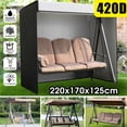 thumbnail image 2 of 3 Places 420D Imperméable Siège Swing Hamac Couverture Extérieure Protection Solaire, 2 of 12