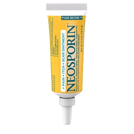Neosporin + Pain, Itch, Scar First Aid Antibiotic Ointment, .5 oz