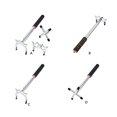 thumbnail image 2 of fastboy Pont de Queue Design Télescopique Support de Billard en Acier Inoxydable Ajustable Rétractable Fournitures Sportives Fourche Basse, 2 of 4