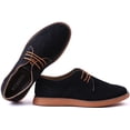 thumbnail image 4 of Mio Marino Men's Suede Derby Casual Dress Shoes, 4 of 7