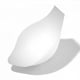 thumbnail image 3 of Bañador interior con copa frontal para hombre, bañador con almohadilla deportiva de esponja universal, cápsula espacial convexa en forma de U de plástico, 3 of 5