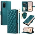 thumbnail image 3 of for Samsung Galaxy S20 Plus Elegant Phone Case Wallet Pocket with Card Holder for Women,Crossbody Strap Case for Samsung Galaxy S20 Plus with Strap Lanyard,Magnetic Flip Leather Case,Green, 3 of 10